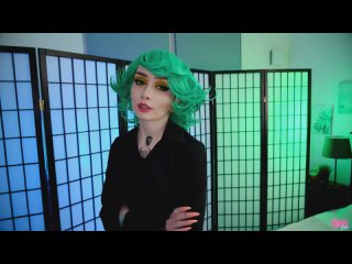 zirael rem - oiled tatsumaki gives a lesson	[one punch man] / cosplay porn small tits big ass